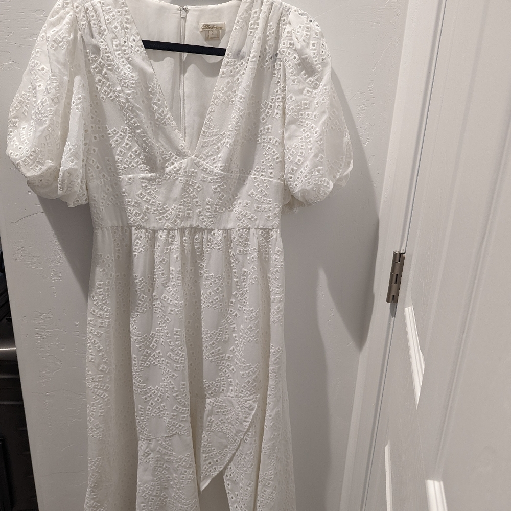 Shoshanna Jordi dress. Optic white. Size 2